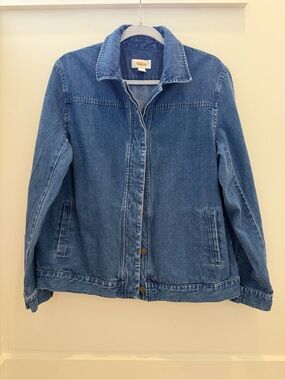 Talbots Medium Blue Denim Jacket